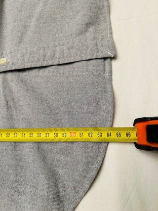 Camicia Ralph Lauren Custom Fit Grigio Melange XS