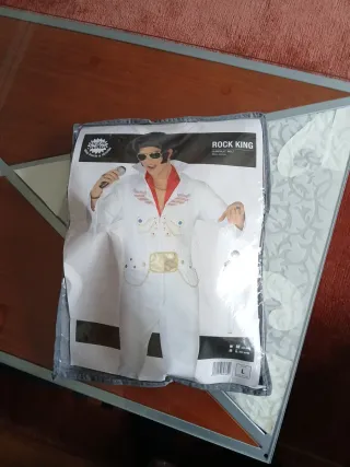 Disfraz Rock King Elvis Talla L