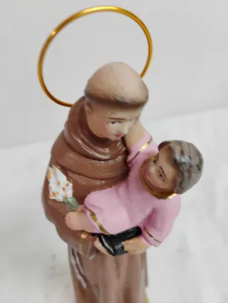 Figura San Antonio con Niño Jesús