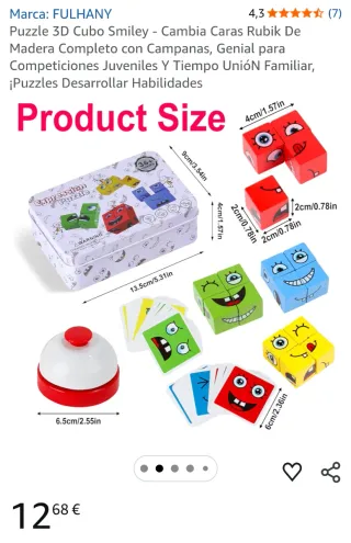 Juego de mesa Face Change Rubik's Cube