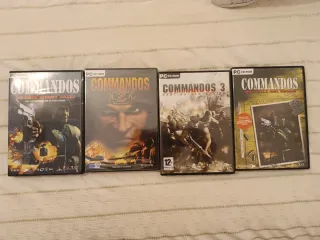 Pack Juegos PC Commandos Saga