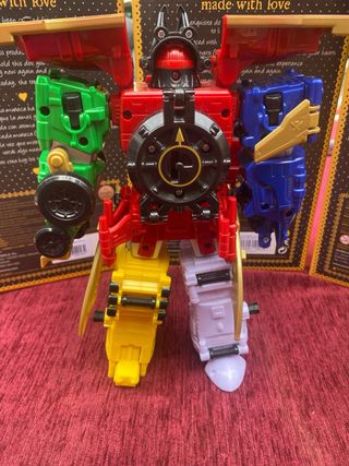 Megazord power ranger años 90 y transformes