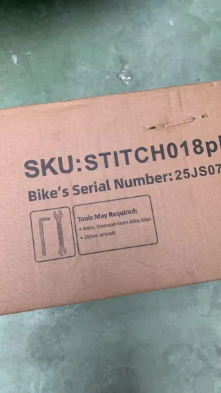 Bicicleta infantil STITCH MANCHI