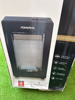 Calentador Admiral Azul Llama Nuevo