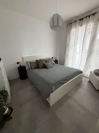 Letto Ikea con doghe e cassetti contenitori