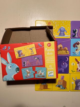 Juego de parejas infantili +2 años