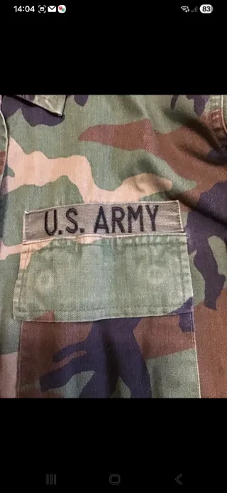 Giacca U.S. Army Mimetica