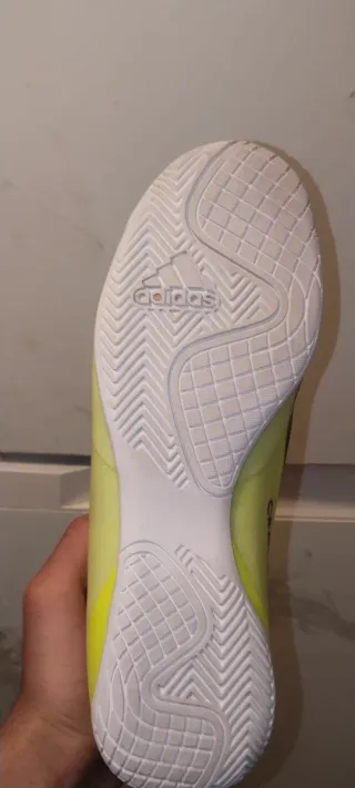 Zapatillas fútbol sala Adidas amarillas