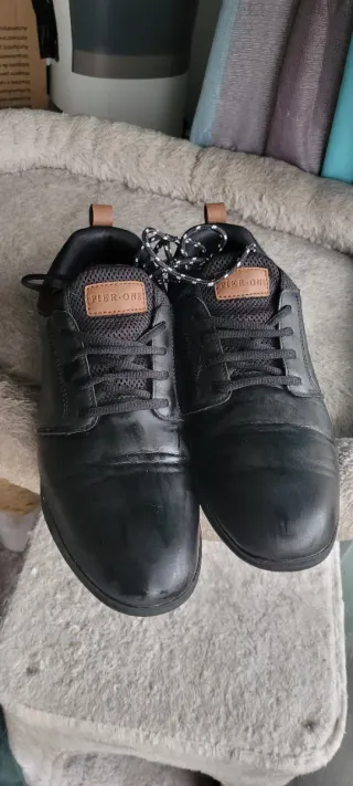 Zapatos Pier One Negros, prácticamente nuevos.