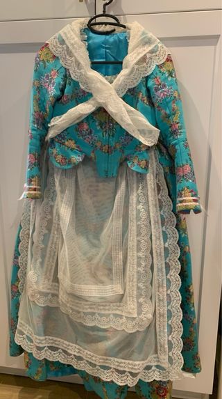 Traje Fallera infantil niña  10-12 Años