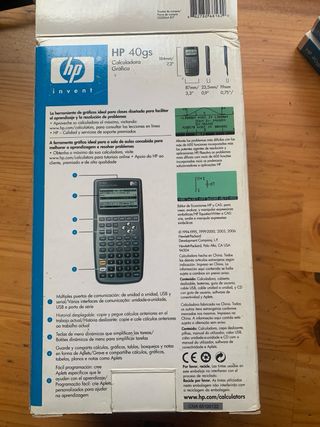 Calculadora HP 40gs