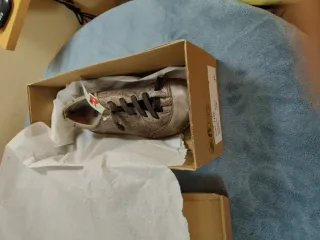 Zapatos casuales de piel White Red