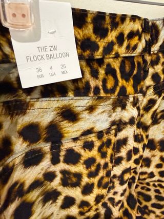 Pantalón estampado animal Zara WomanLimitedEdition