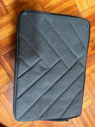 Funda portátil gris 15 pulgadas