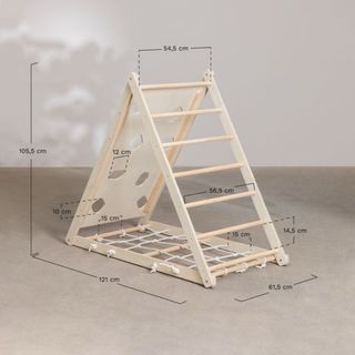 Triángulo de Pikler madera 105,5 cm