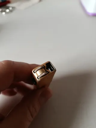 Accendino vintage in rame antico