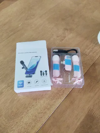 Micrófono Lavalier Inalámbrico para iPhone