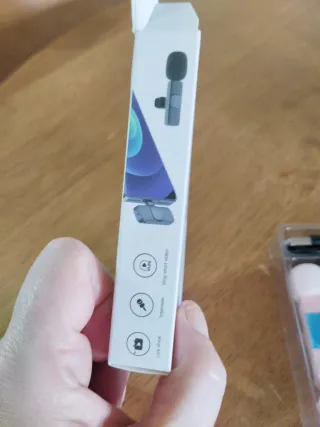 Micrófono Lavalier Inalámbrico para iPhone