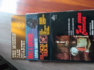 4 Vinilos LP: Jazz, Blues, Soul, Soundtrack