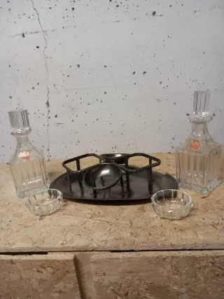 Servizio condimento  olio aceto