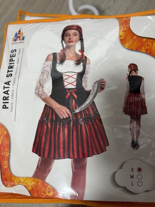 Disfraz Pirata Mujer Talla S