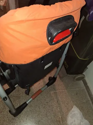 Trona Jane plegable naranja