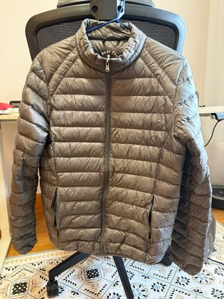 Chaqueta JOTT Plumas Gris