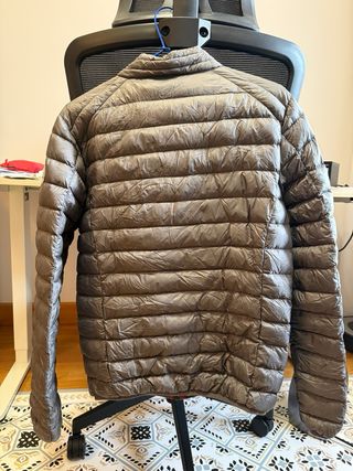 Chaqueta JOTT Plumas Gris