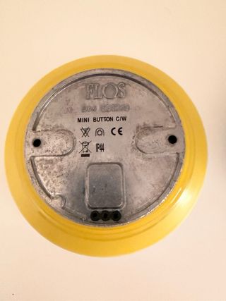 Flos Mini Button polipropilene bianco