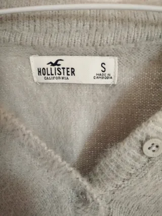 Suéter mujer Hollister color Gris Claro - Talla S