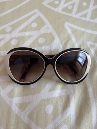 Gafas de sol Louis Vuitton negras y blancas
