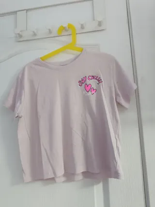 Lote de 9 camisetas infantiles tala 7-10 años
