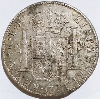 8 Reales Carlos IIII Plata