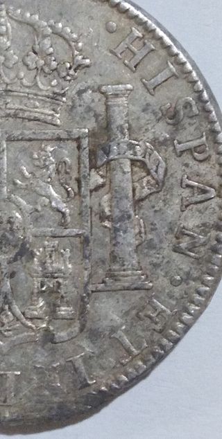 8 Reales Carlos IIII Plata