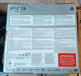 Consola Sony PS3 Slim 320GB Negra
