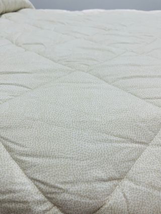 Edredón Nórdico Reversible Beige y Camel.