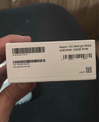 Xiaomi Redmi 15C 128GB Negro
