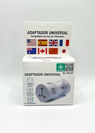 Adaptador Enchufe de Viaje Universal