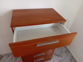 Cómoda 5 cajones madera