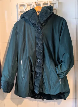 Abrigo reversible de pelo