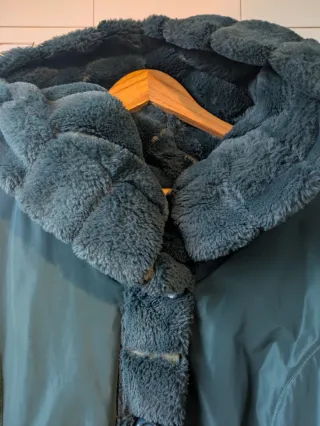 Abrigo reversible de pelo