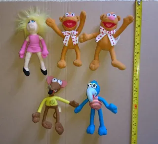 Lote Peluches Barrio Sésamo