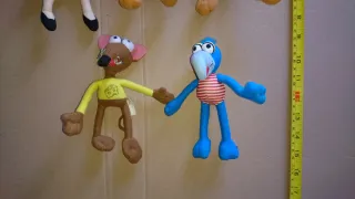 Lote Peluches Barrio Sésamo