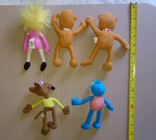 Lote Peluches Barrio Sésamo