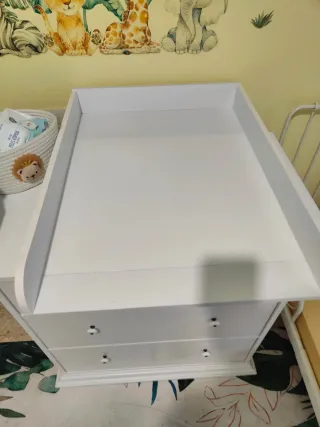 Cambiador madera Amazon y colchoneta