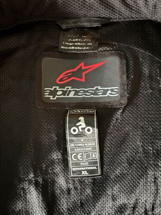 Chaqueta Alpinestars Moto Negra