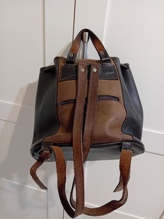 Mochila de cuero-oportunidad