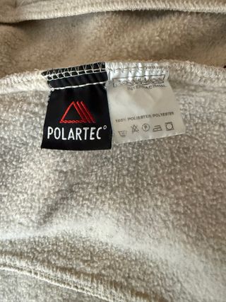 Chaqueta polar Roc Neige beige mujer