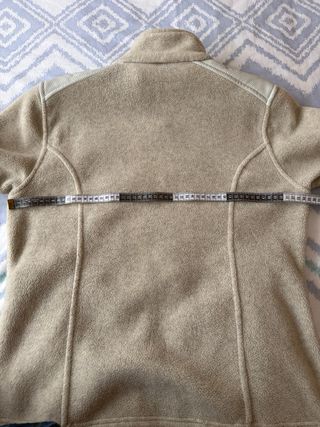 Chaqueta polar Roc Neige beige mujer