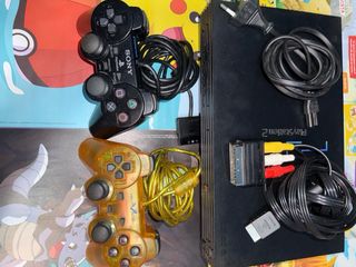 PlayStation 2 Fat + 2 joystick + F1 2002